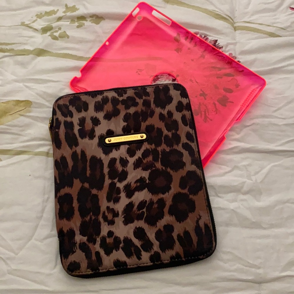 Authentic Juicy Couture iPad Case